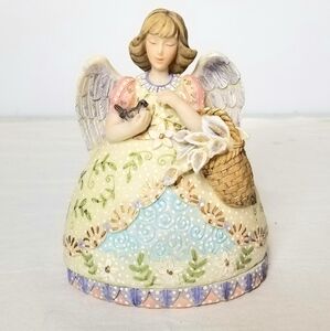 2008 "Beauty" Sweetheart Angel  Trinket Box Angel Figurine by Seagull Studios